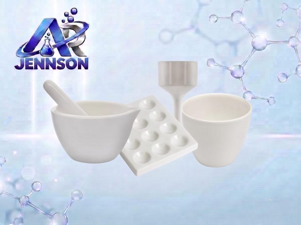 Jennson laboratory porcelainware from A R Instruments