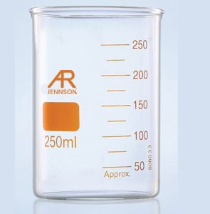 Beaker Low Form with Spout — Jennson beakers by A R Instruments Company Ambala