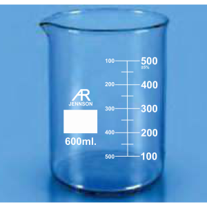 Beaker Low Form Heavy Wall Double Capacity Scale — Jennson beakers by A R Instruments Company Ambala