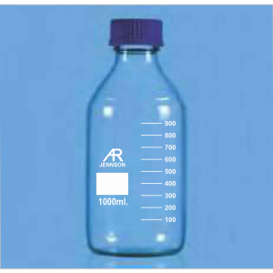 Reagent Bottle Clear Screw Cap — Jennson reagent bottles by A R Instruments Company Ambala