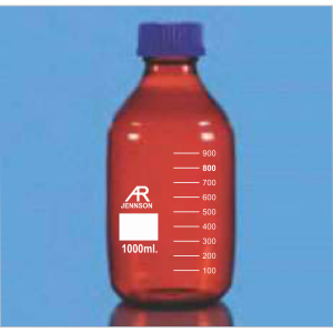 Reagent Bottle Screw Cap Amber — Jennson reagent bottles by A R Instruments Company Ambala