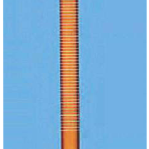 Burette Rotaflow PTFE Needle Valve Amber Class-A NABL — Jennson burettes by A R Instruments Company Ambala