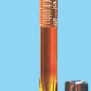 Burette Straight Bore Glass Key Amber Class-A NABL — Jennson burettes by A R Instruments Company Ambala