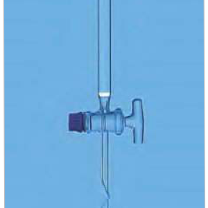 Chromatography Column with Sintered Disc Glass Key Stopcock — Jennson chromatography columns by A R Instruments…