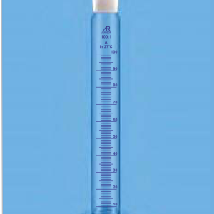 Measuring Cylinder with Stopper Round Base Class-A — Jennson measuring cylinders by A R Instruments Company Ambala