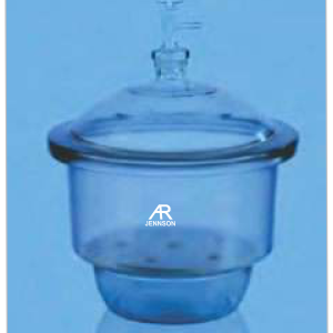 Desiccator with Lid Vacuum — Jennson general glassware by A R Instruments Company Ambala