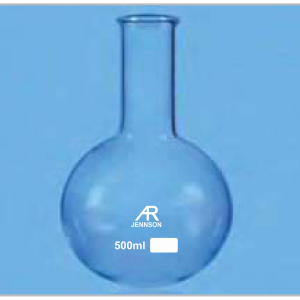 Round Bottom Flask Single Neck without Joint — Jennson flasks by A R Instruments Company Ambala