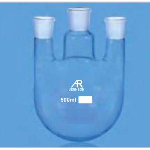 Round Bottom Flask Three Necks Parallel — Jennson flasks by A R Instruments Company Ambala