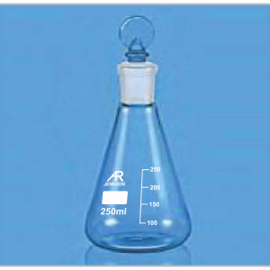 Conical Flask with Stopper — Jennson flasks by A R Instruments Company Ambala