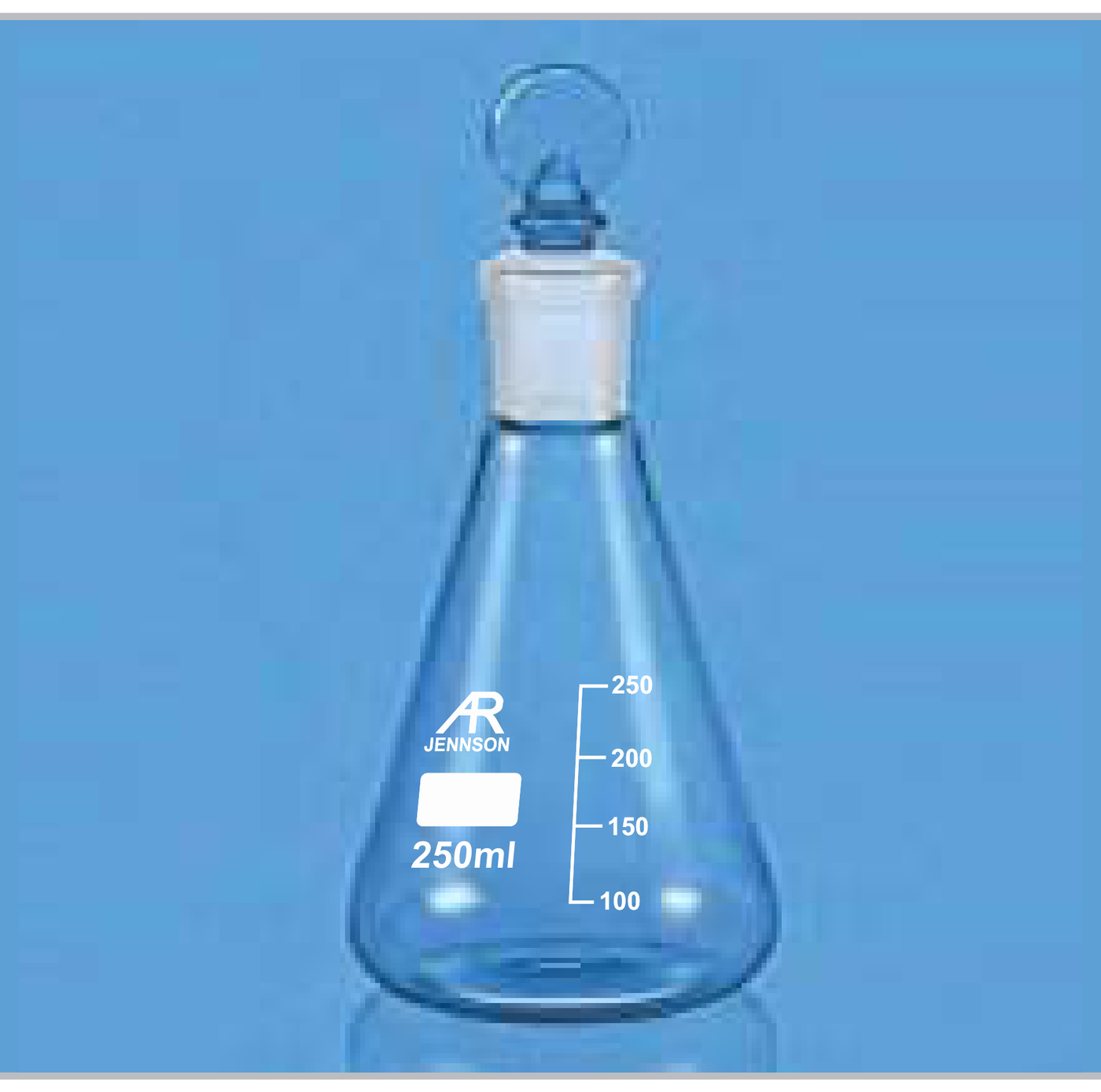 Conical Flask with Stopper — Jennson flasks by A R Instruments Company Ambala