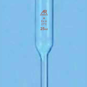 Volumetric Pipette One Mark Class-A NABL — Jennson pipettes by A R Instruments Company Ambala