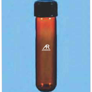 Culture Tube Round Bottom Amber with Screw Cap — Jennson tubes by A R Instruments Company Ambala