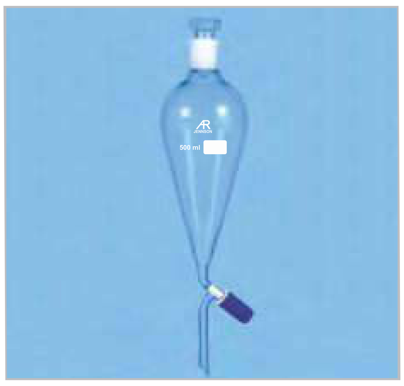 Separating Funnel Pear Shape Rotaflow Stopcock — Jennson funnels by A R Instruments Company Ambala
