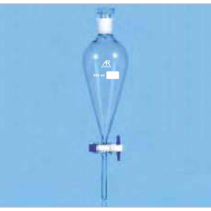 Separating Funnel Pear Shape PTFE Key — Jennson funnels by A R Instruments Company Ambala