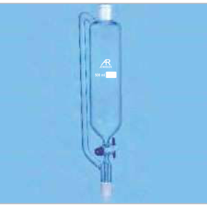 Pressure Equalising Cylindrical Funnel PTFE — Jennson funnels by A R Instruments Company Ambala