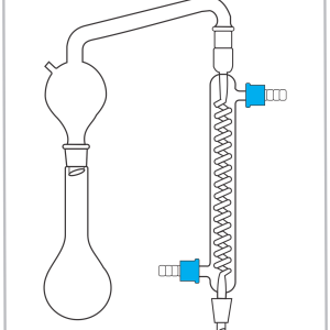 Distilling Apparatus Graham Condenser Phenol — Jennson distillation assemblies by A R Instruments Company Ambala