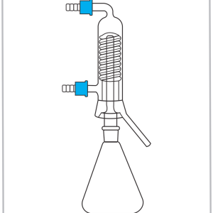 Distilling Apparatus Friedrichs Condenser — Jennson distillation assemblies by A R Instruments Company Ambala