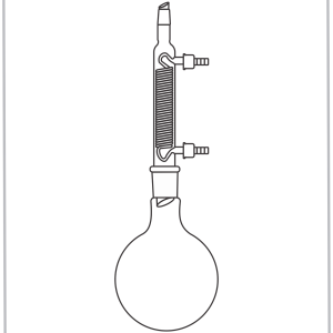 Reflux Assembly Simple — Jennson distillation assemblies by A R Instruments Company Ambala