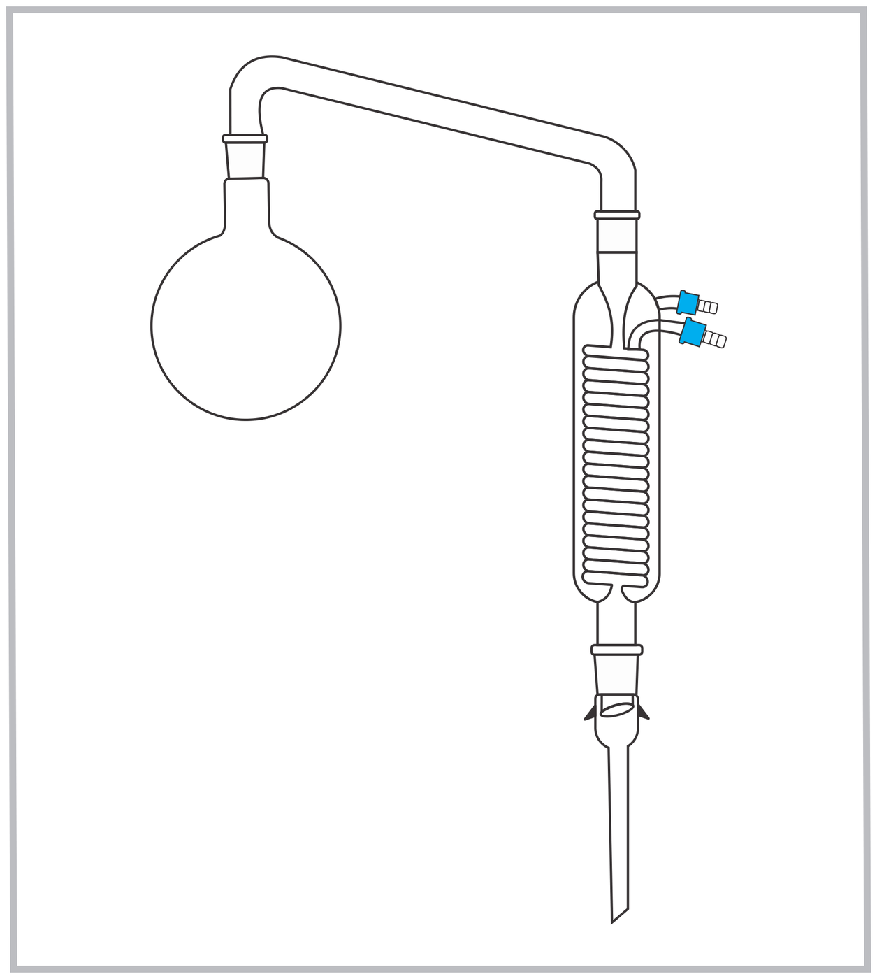 Alcohol Distillation Unit Thorpe Revenue Still — Jennson distillation assemblies by A R Instruments Company Ambala