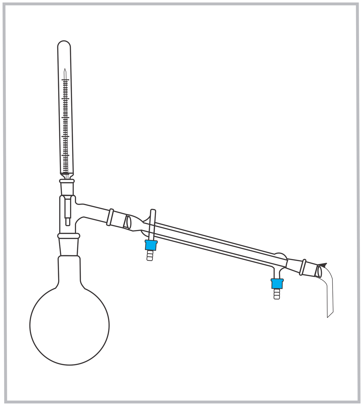 Preparation Assembly — Jennson distillation assemblies by A R Instruments Company Ambala