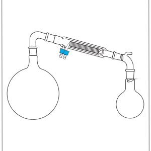 Vacuum Distillation Assembly — Jennson distillation assemblies by A R Instruments Company Ambala