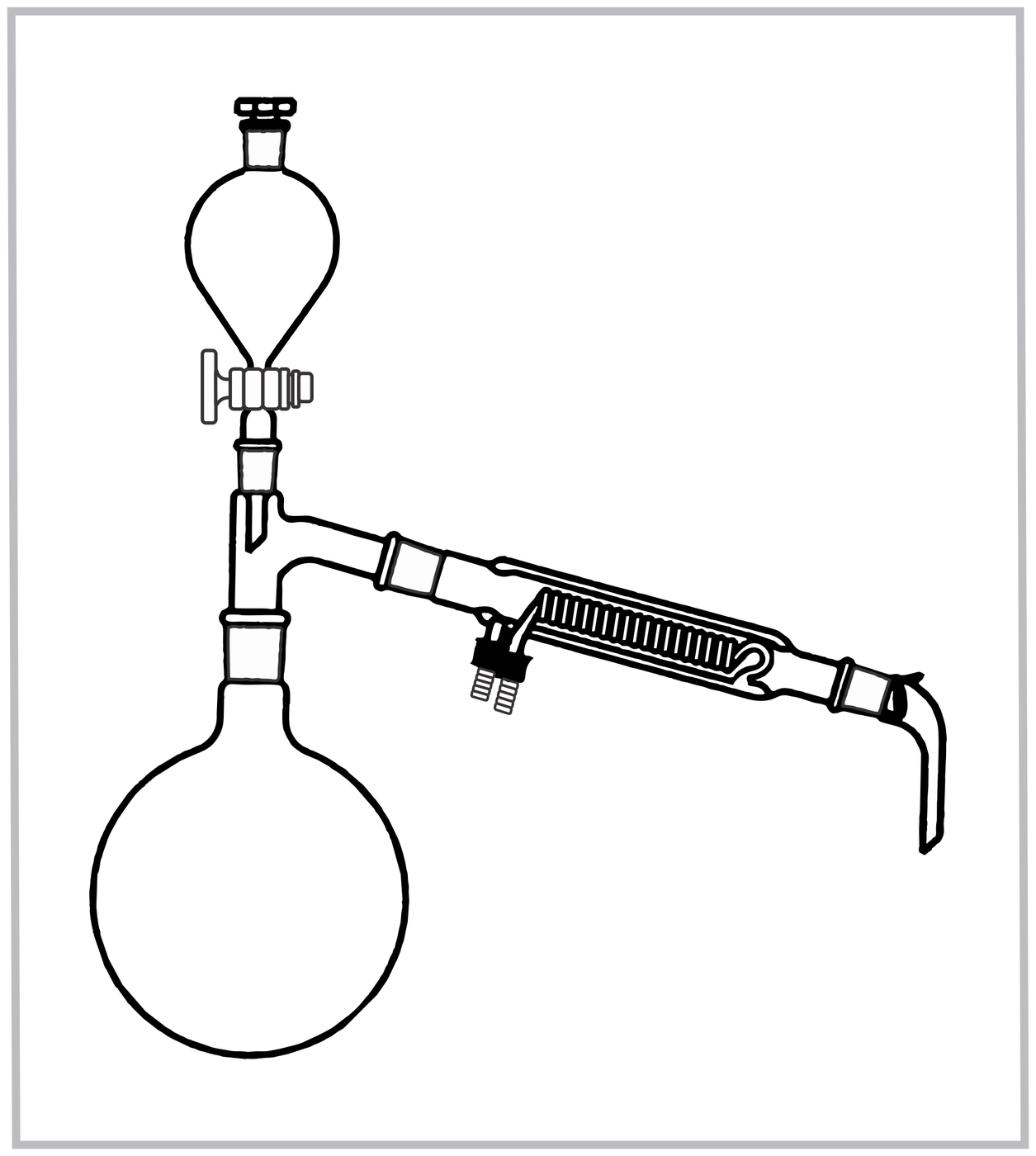 Recovery Assembly Type-2 — Jennson distillation assemblies by A R Instruments Company Ambala