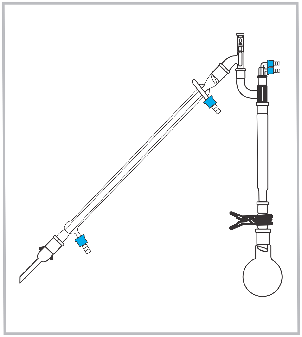 Fractionation Assembly Type-2 — Jennson distillation assemblies by A R Instruments Company Ambala