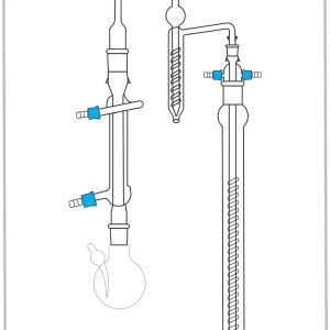 Alkoxyle Determination Apparatus Micro Zeisel — Jennson distillation assemblies by A R Instruments Company Ambala