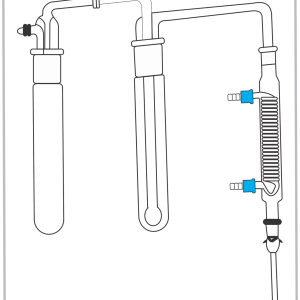Kozellka and Hine Blood Test Apparatus — Jennson distillation assemblies by A R Instruments Company Ambala