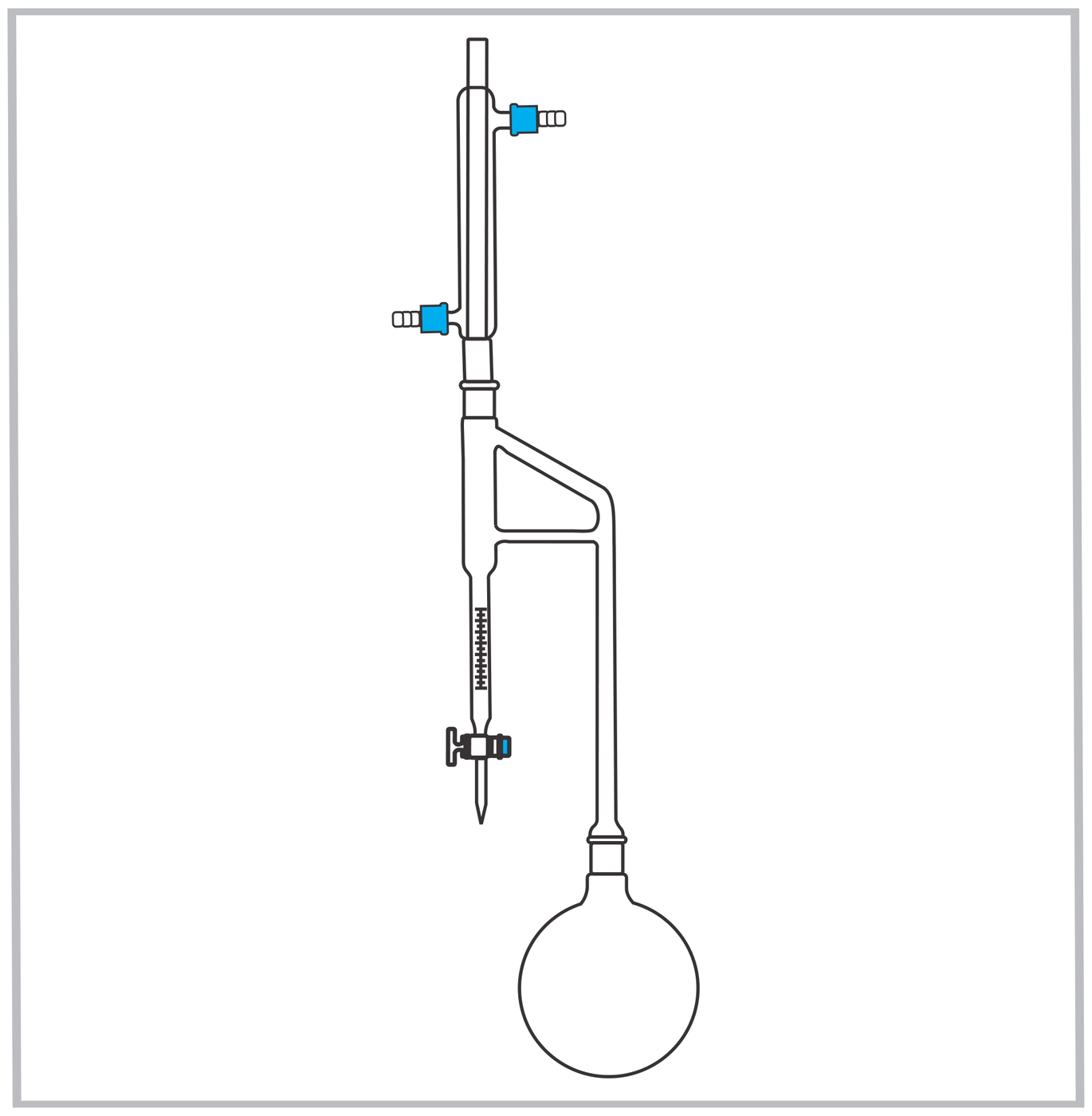 Essential Oil Determination Clevenger Apparatus Heavier — Jennson distillation assemblies by A R Instruments Company…