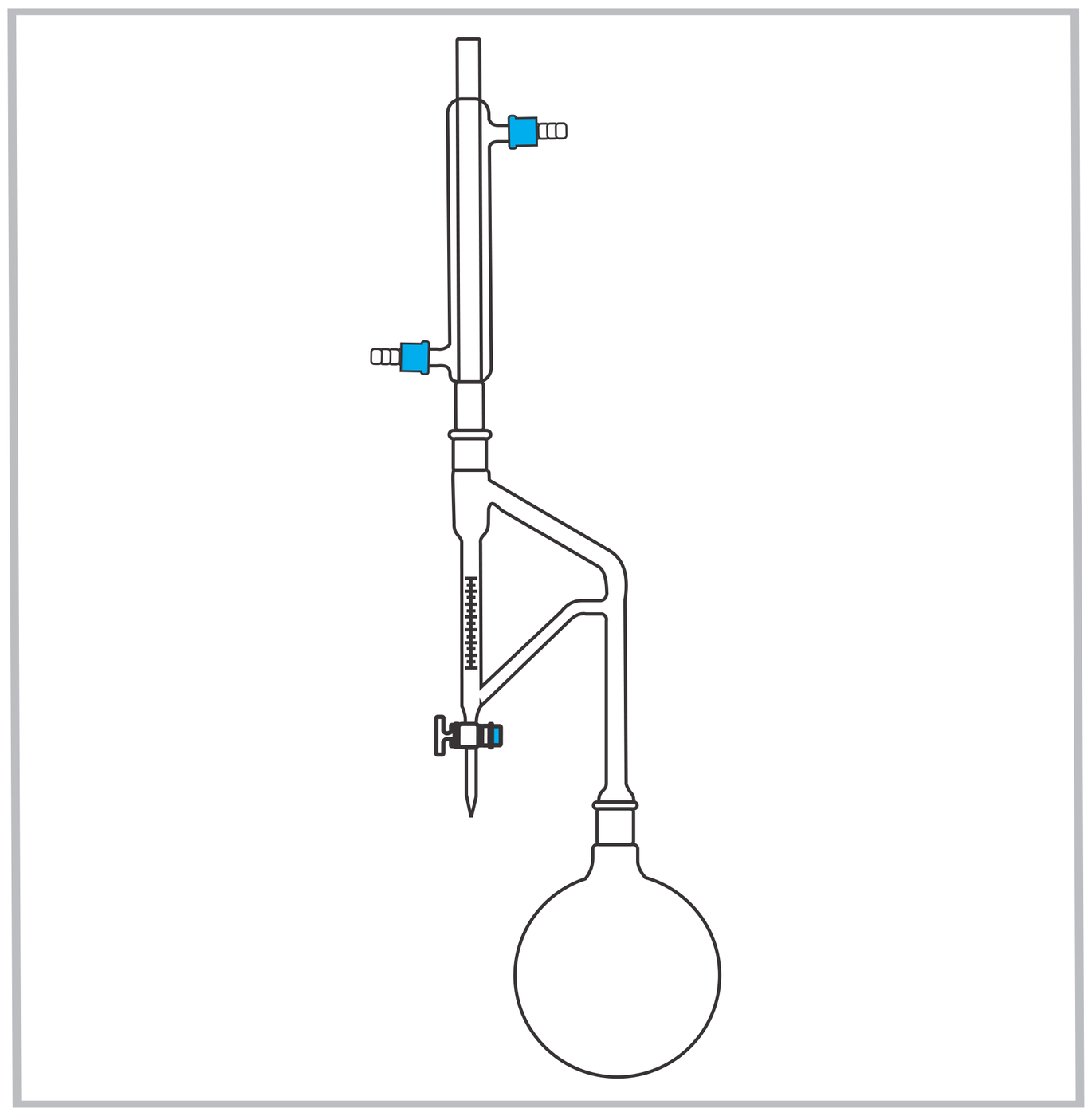 Essential Oil Determination Clevenger Lighter — Jennson distillation assemblies by A R Instruments Company Ambala